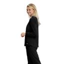 Skechers by Barco Stability Women's 2-Pocket Stretch Warm-Up Scrub Jacket in Moonstruck | Size XS Polyester/recyc Polyester/spandex