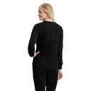 Skechers by Barco Stability Women's 2-Pocket Stretch Warm-Up Scrub Jacket in Moonstruck | Size XS Polyester/recyc Polyester/spandex