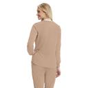 Skechers by Barco Stability Women's 2-Pocket Stretch Warm-Up Scrub Jacket in Moonstruck | Size XS Polyester/recyc Polyester/spandex