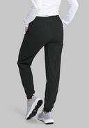 Skechers by Barco Theory Women's 4-Pocket Stretch Cargo Jogger Scrub Pants in Royal Lilac | Size XL Polyester/recyc Polyester/spandex