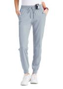 Skechers by Barco Women's 4-Pocket Stretch Cargo Jogger Scrub Pants in Moonstruck | Size 2x Polyester/recyc Polyester/spandex