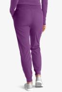Skechers by Barco Women's 4-Pocket Stretch Cargo Jogger Scrub Pants in Royal Lilac | Size M Polyester/recyc Polyester/spandex