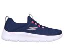Skechers Performance Women's Go Walk Flex Lucy in Navy Athletic Lace Up Nursing Shoes | Size 8.5