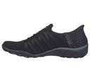 Skechers Slip-Ins: Breathe-Easy - Roll-With-Me Black/Black Size 8 Female US | AfterPay Available