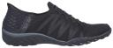 Skechers Slip-Ins: Breathe-Easy - Roll-With-Me Black/Black Size 8 Female US | AfterPay Available