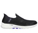 Skechers Slip-Ins: Gowalk 6 - Fabulous View Black/Lavender Size 6.5 Female US | AfterPay Available