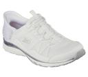 Skechers Slip-Ins: Gratis Sport - Awe Inspiring White/Silver Size 10 Female US | AfterPay Available