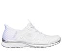 Skechers Slip-Ins: Gratis Sport - Awe Inspiring White/Silver Size 10 Female US | AfterPay Available