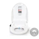 SmartBidet Electric Bidet Seat with Remote Control for Elongated Toilets in White, Size: 20.7' L x 18' W x 7.3' H