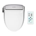 SmartBidet Electric Bidet Seat with Remote Control for Elongated Toilets in White, Size: 20.7' L x 18' W x 7.3' H