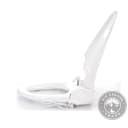 SmartBidet Electric Bidet Seat with Remote Control for Elongated Toilets in White, Size: 20.7' L x 18' W x 7.3' H