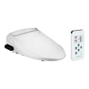 SmartBidet Electric Bidet Seat with Remote Control for Elongated Toilets in White, Size: 20.7' L x 18' W x 7.3' H