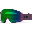 Smith 4D Mag S Snow Goggle - White Chunky Knit - ChromaPop Everyday Rose Gold Mirror Lens w/ ChromaPop Storm Rose Flash Lens | Snow Goggles