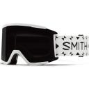 Smith 4D Mag S Snow Goggle - White Chunky Knit - ChromaPop Everyday Rose Gold Mirror Lens w/ ChromaPop Storm Rose Flash Lens | Snow Goggles