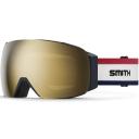 Smith 4D Mag Snow Goggle - Terra Flow - ChromaPop Everyday Red Mirror Lens w/ ChromaPop Storm Blue Sensor Mirror Lens | Snow Goggles