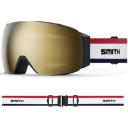 Smith IO Mag S Snow Goggle - Black - ChromaPop Everyday Green Mirror Lens w/ ChromaPop Storm Blue Sensor Mirror Lens | Snow Goggles