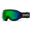Smith IO Mag S Snow Goggle - Black - ChromaPop Everyday Green Mirror Lens w/ ChromaPop Storm Blue Sensor Mirror Lens | Snow Goggles