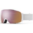Smith IO Mag Snow Goggle - Black - ChromaPop Sun Red Mirror Lens w/ ChromaPop Storm Yellow Flash Lens | Snow Goggles