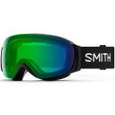 Smith IO Mag Snow Goggle - Black - ChromaPop Sun Red Mirror Lens w/ ChromaPop Storm Yellow Flash Lens | Snow Goggles