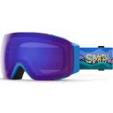 Smith IO Mag Snow Goggle - Midnight Navy - ChromaPop Sun Platinum Mirror Lens w/ ChromaPop Storm Blue Sensor Mirror Lens | Snow Goggles