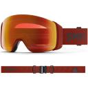 Smith Sequence OTG Snow Goggle - Black - ChromaPop Photochromic Rose Flash Lens | Snow Goggles