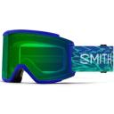 Smith Squad Mag Low Bridge Fit Snow Goggle - Blackout - ChromaPop Sun Black Lens w/ ChromaPop Storm Rose Flash Lens | Snow Goggles