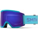Smith Squad Mag Low Bridge Fit Snow Goggle - Blackout - ChromaPop Sun Black Lens w/ ChromaPop Storm Rose Flash Lens | Snow Goggles