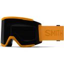 Smith Squad Mag Low Bridge Fit Snow Goggle - Blackout - ChromaPop Sun Black Lens w/ ChromaPop Storm Rose Flash Lens | Snow Goggles