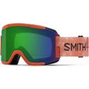 Smith Squad Mag Snow Goggle - Slate - ChromaPop Everyday Red Mirror Lens w/ | Snow Goggles