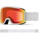 Smith Squad Mag Snow Goggle - Slate - ChromaPop Everyday Red Mirror Lens w/ | Snow Goggles