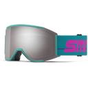 Smith Squad Mag Snow Goggle - Sundance 1989 Archive - ChromaPop Sun Platinum Mirror Lens w/ ChromaPop Storm Rose Flash Lens | Snow Goggles