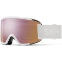 Smith Squad S Snow Goggle - White Vapor - ChromaPop Everyday Rose Gold Mirror Lens w/ Clear Lens | Snow Goggles