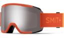 Smith Squad S Snow Goggle - White Vapor - ChromaPop Everyday Rose Gold Mirror Lens w/ Clear Lens | Snow Goggles