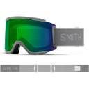 Smith Squad S Snow Goggle - White Vapor - ChromaPop Everyday Rose Gold Mirror Lens w/ Clear Lens | Snow Goggles
