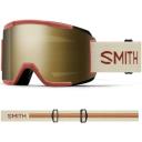 Smith Squad S Snow Goggle - White Vapor - ChromaPop Everyday Rose Gold Mirror Lens w/ Clear Lens | Snow Goggles