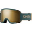 Smith Squad S Snow Goggle - White Vapor - ChromaPop Everyday Rose Gold Mirror Lens w/ Clear Lens | Snow Goggles