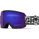 Smith Squad S Snow Goggle - White Vapor - ChromaPop Everyday Rose Gold Mirror Lens w/ Clear Lens | Snow Goggles