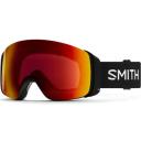 Smith Squad S Snow Goggle - White Vapor - ChromaPop Sun Platinum Mirror Lens w/ Clear Lens | Snow Goggles