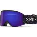 Smith Squad S Snow Goggle - White Vapor - ChromaPop Sun Platinum Mirror Lens w/ Clear Lens | Snow Goggles