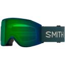 Smith Squad S Snow Goggle - White Vapor - ChromaPop Sun Platinum Mirror Lens w/ Clear Lens | Snow Goggles