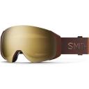 Smith Squad S Snow Goggle - White Vapor - ChromaPop Sun Platinum Mirror Lens w/ Clear Lens | Snow Goggles