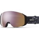 Smith Squad S Snow Goggle - White Vapor - ChromaPop Sun Platinum Mirror Lens w/ Clear Lens | Snow Goggles