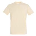 SOLS Mens Imperial Heavyweight Short Sleeve T-Shirt Burgundy 3XL Ringspun Semi-Combed Cotton Mens T-Shirt
