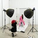 Spectrum Drippin' Diamonds Grey Non-Reflective Half Length Paper Roll Backdrop (1.36 x 10m)