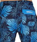Speedo Men's 16" Coral Tides Redondo Edge Comfort Liner Swim Trunks - Peacoat XL - Swimoutlet.com