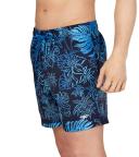 Speedo Men's 16" Coral Tides Redondo Edge Comfort Liner Swim Trunks - Peacoat XL - Swimoutlet.com
