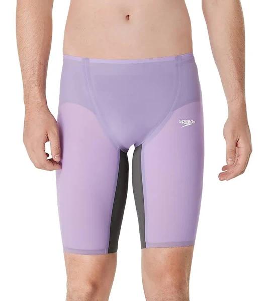 Speedo Men's Fastskin LZR Pure Valor High Waist Jammer Tech Suit Swimsuit - Purple Reign | Nylon/Lycra - Swimoutlet.com