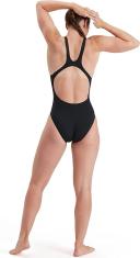 Speedo Womens/Ladies Recordbreaker Eco Endurance+ Placement Panel One Piece Swimsuit Black/Blue/Orchid 10 UK