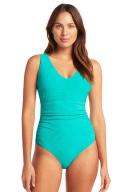 Spinnaker D/DD Cup One Piece | Body Sculpting Swimwear | Black | 18 | Sea Level Swim Australia