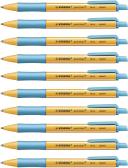 STABILO Pointball Turquoise Pack of 10 - Retractable Ballpoint Afterpay, Zip & Openpay Available
